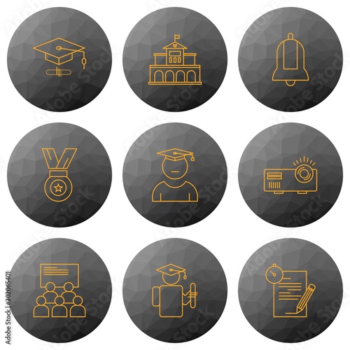 Simple Set Of Universal Icons