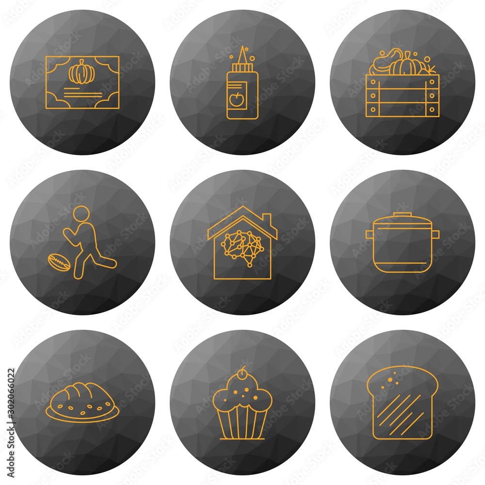 Naklejka premium Simple Set Of Universal Icons