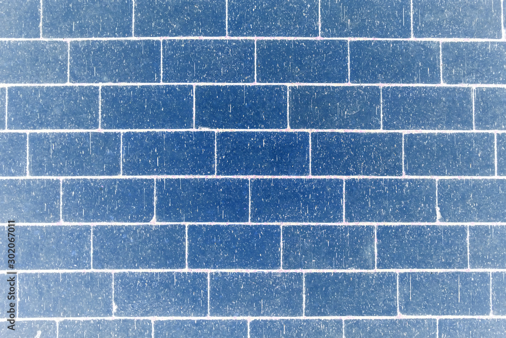 blue rectangular brick wall background blue rectangular brick wall background