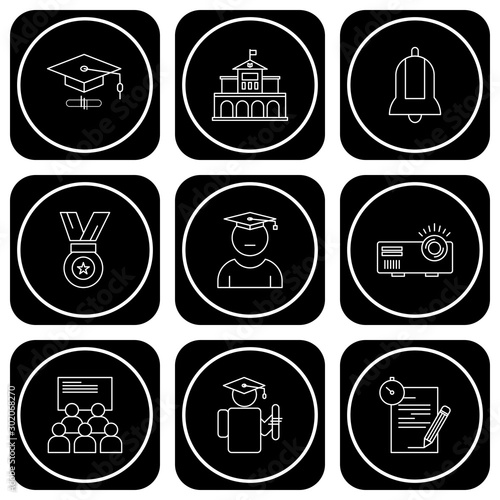Simple Set Of Universal Icons