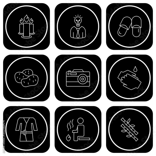 Simple Set of Universal Related Color Icons