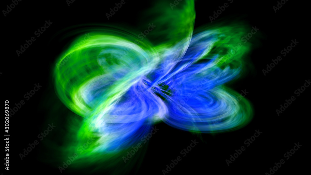 abstract pattern, cosmic flower of fog and clouds on a dark background, 3D render abstract pattern, cosmic flower of fog and clouds on a dark background, 3D render