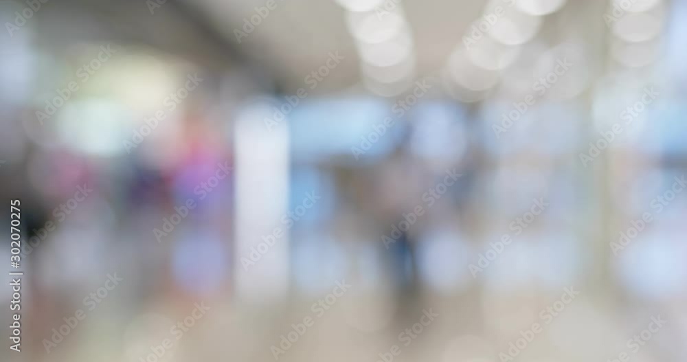 Blur view of shopping mall Blur view of shopping mall