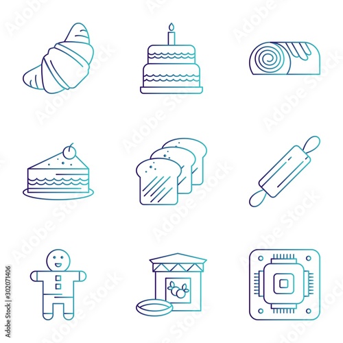 Set Of Universal 9 Icons