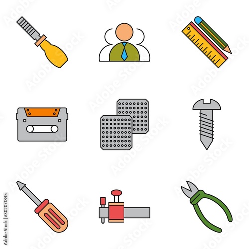 Set Of Universal Icons For Mobile Application and websites