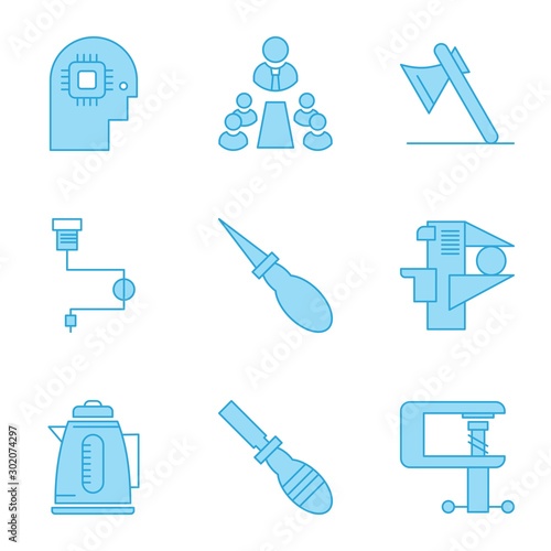 9 User interface Icon set for web and mobile applications