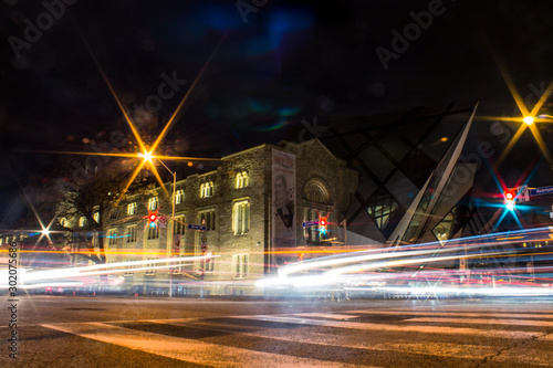 Canvas Print ROM at Night