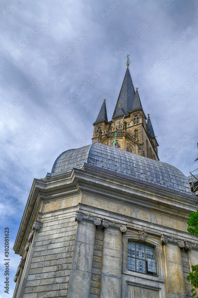 Historischer Kirchenbau in der Aachener Altstadt