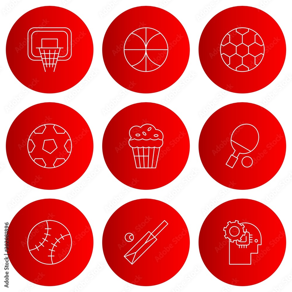 Obraz premium Universal Icons Sheet