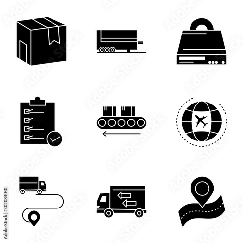 9 User interface Icon set for web and mobile applications
