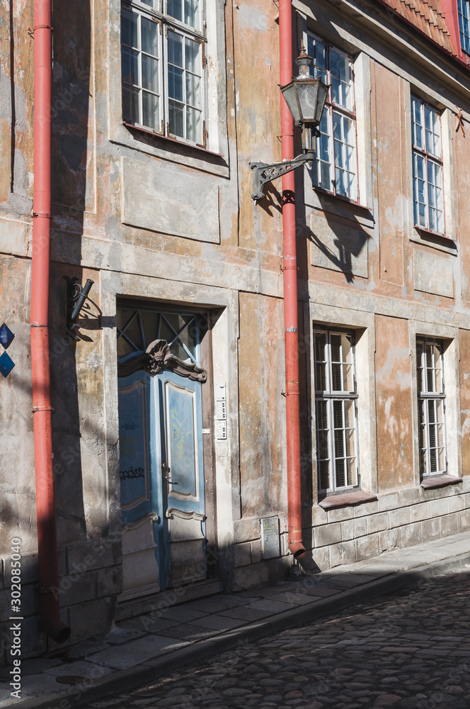 Obraz premium Buildings in Tallinn Old Town