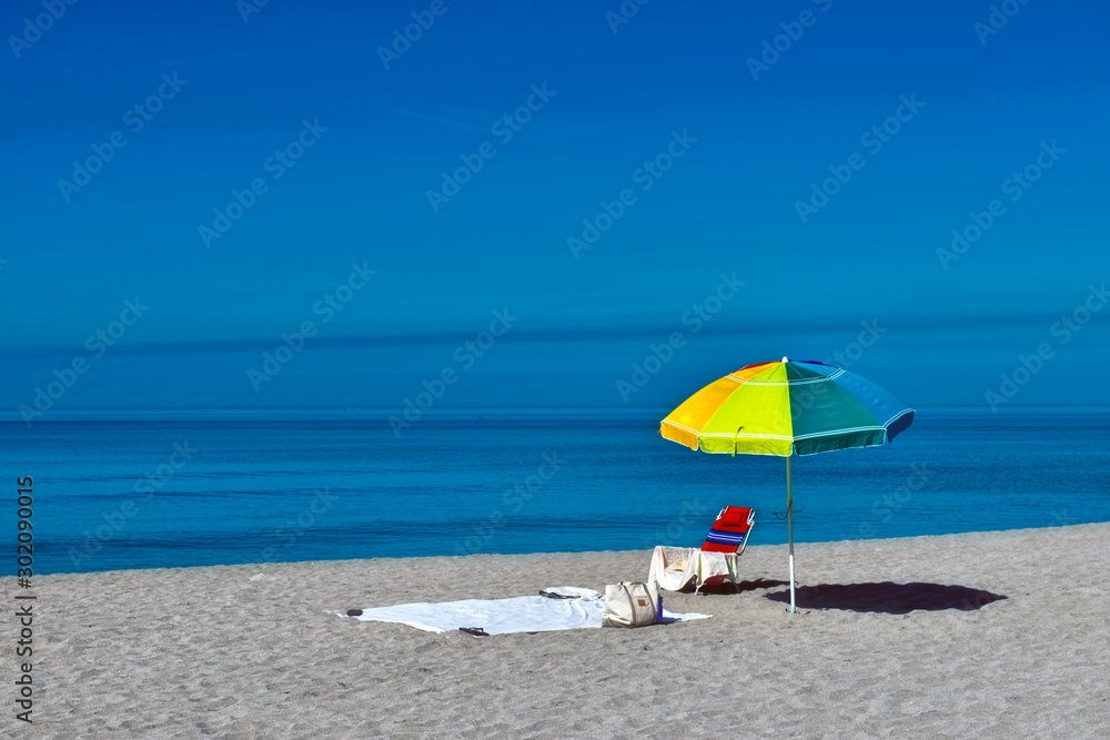 umbrella on the beach