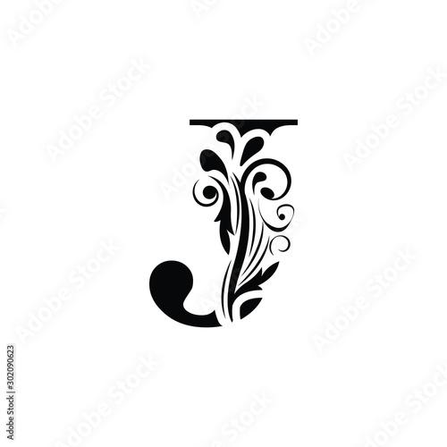 Letter J Black Flower Alphabet Beautiful Capital Letters With Shadow Stock Vector Adobe Stock Letter J Black Flower Alphabet Beautiful Capital Letters With Shadow Stock Vector Adobe Stock