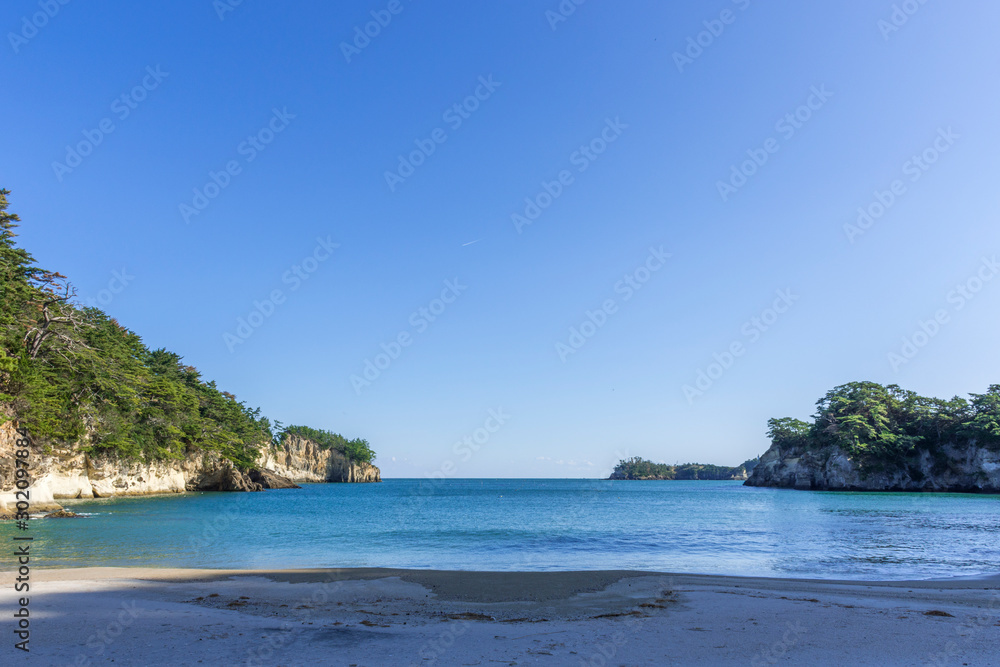 Fototapeta premium 奥松島の嵯峨渓乙女ヶ浜