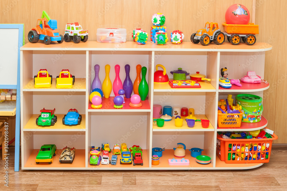 Children furniture with toys Children furniture with toys