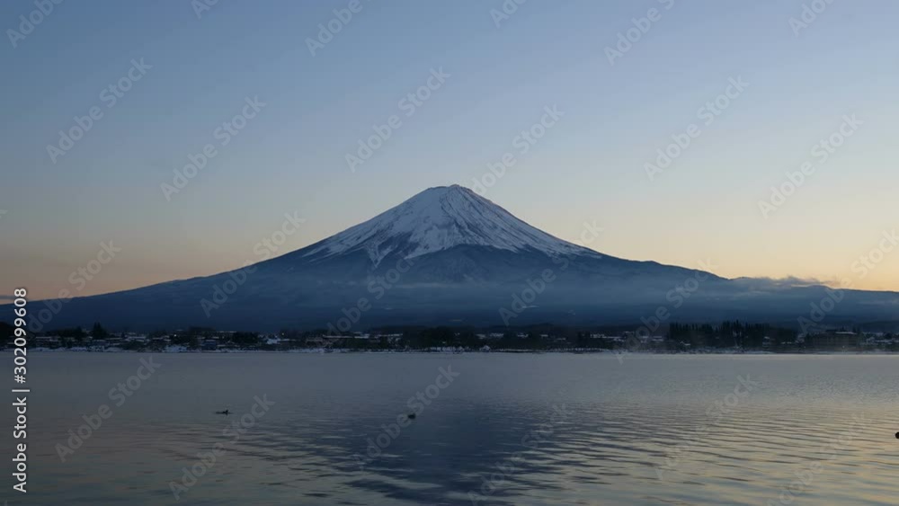 timelapse Fuji Mountain in Japan timelapse Fuji Mountain in Japan