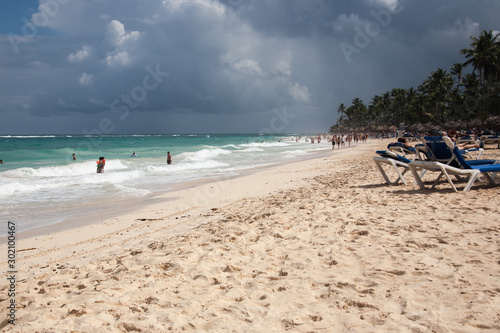 Dominican Republic Caribbean Coastline tropical beach