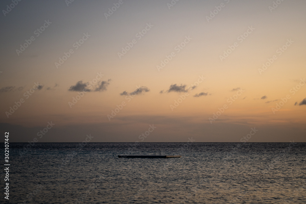 Sunset at Playa Porto Marie, Curaçao