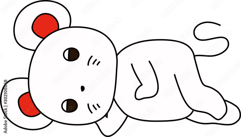 Character of various white rat Character of various white rat
