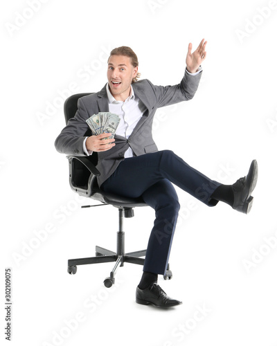 Handsome young businessman ...