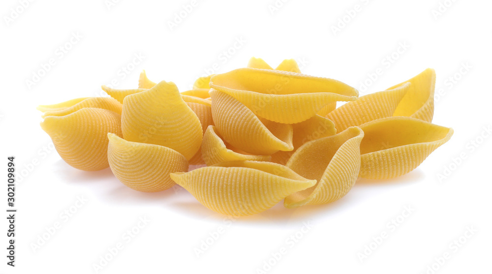 Italian pasta isolated on white background Italian pasta isolated on white background