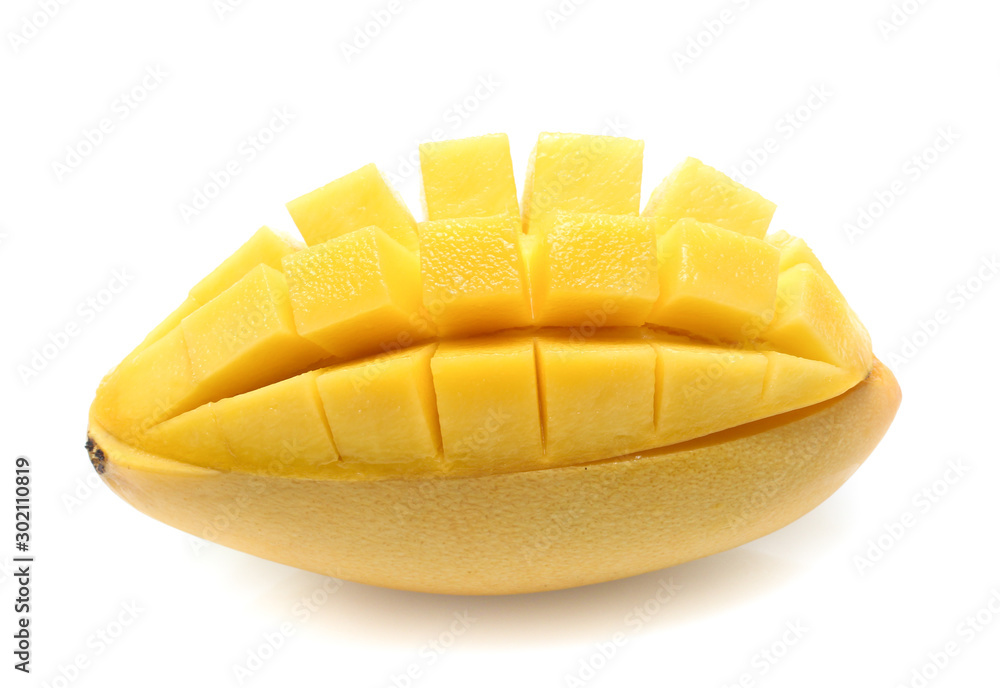 yellow Mango isolated white background yellow Mango isolated white background