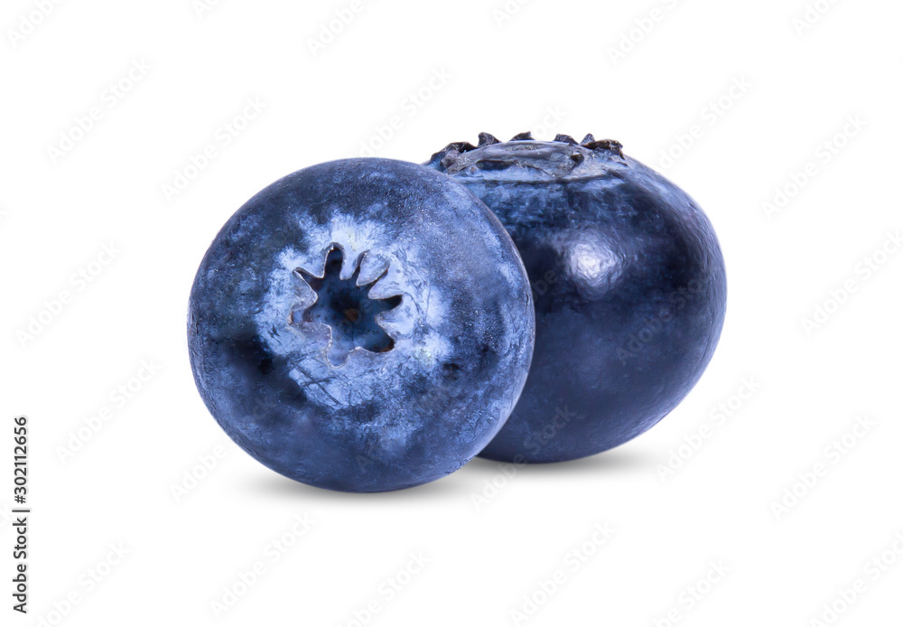 Obraz premium blueberry fruit isolated on white background