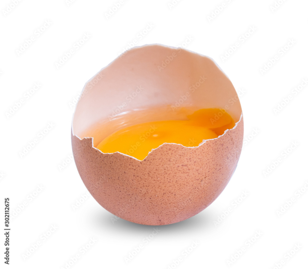 egg chicken isolated on white background egg chicken isolated on white background