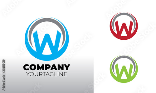 Logo modern letter