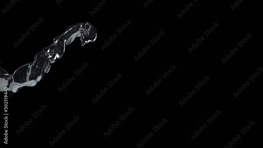 Slow motion Animation of Nature water flowing, Liquid swirling and splashing seamless loop and Motion background, 3D CG 4k Ultra HD 3840x2160, RGB with Alpha. Slow motion Animation of Nature water flowing, Liquid swirling and splashing seamless loop and Motion background, 3D CG 4k Ultra HD 3840x2160, RGB with Alpha.