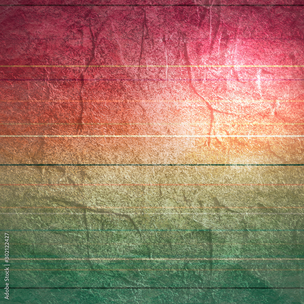 Obraz premium Geometry abstract background with stripes. Various horizontal lines. Gradient paint. Grunge texture