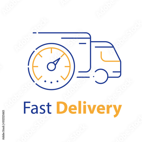 Fast truck delivery, distribution services, logistics solution, transportation company
