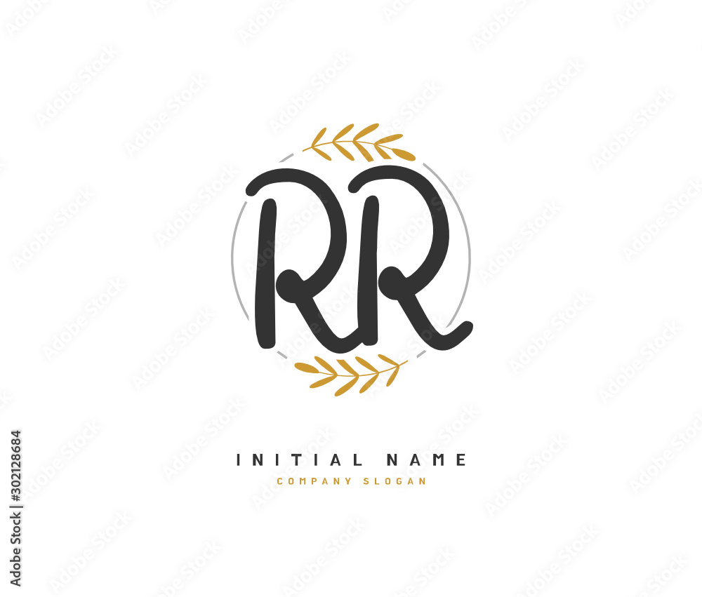 R RR Beauty vector initial logo, handwriting logo of initial signature, wedding, fashion, jewerly, boutique, floral and botanical with creative template for any company or business. R RR Beauty vector initial logo, handwriting logo of initial signature, wedding, fashion, jewerly, boutique, floral and botanical with creative template for any company or business.