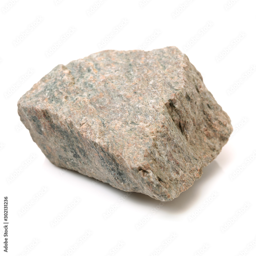 Obraz premium Rocks on white background