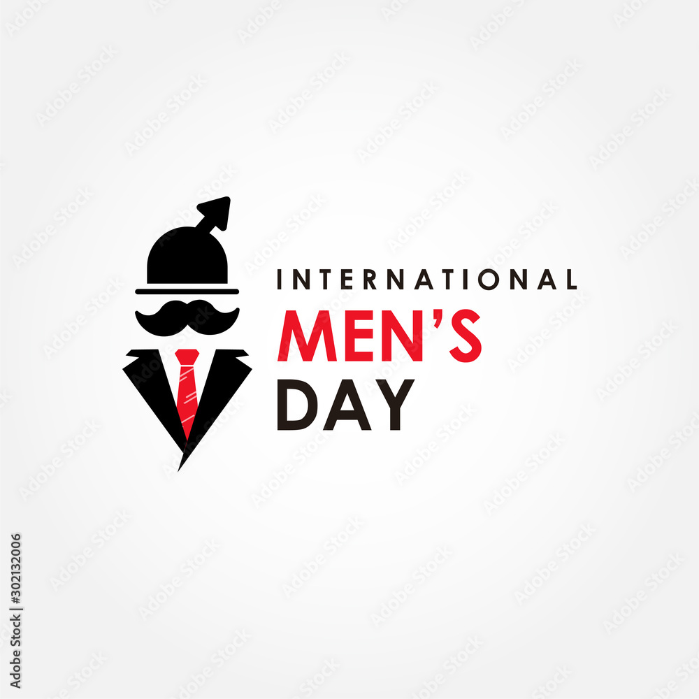 International Men's Day Vector Design Template