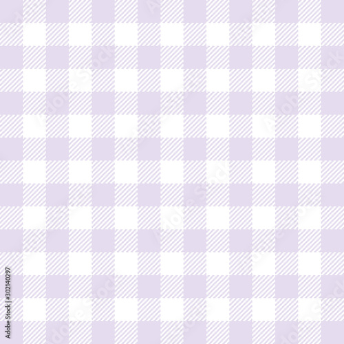 Purple Gingham seamless pattern.