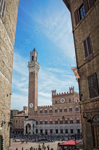 The Torre del Mangia - Siena Italy