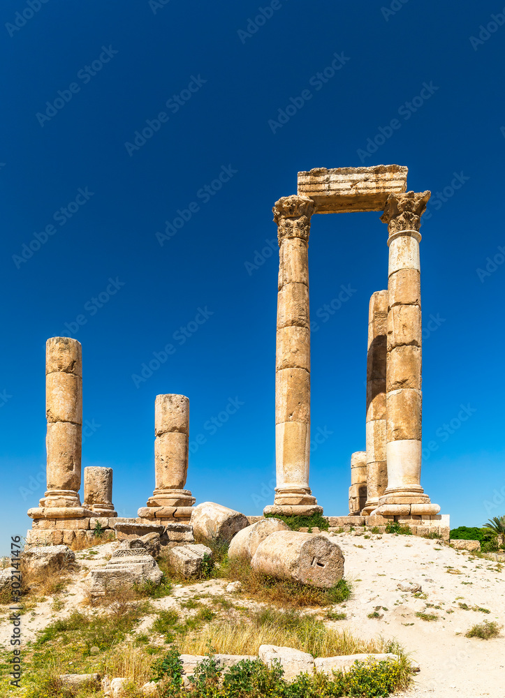 Temple of Hercules - Colonnade