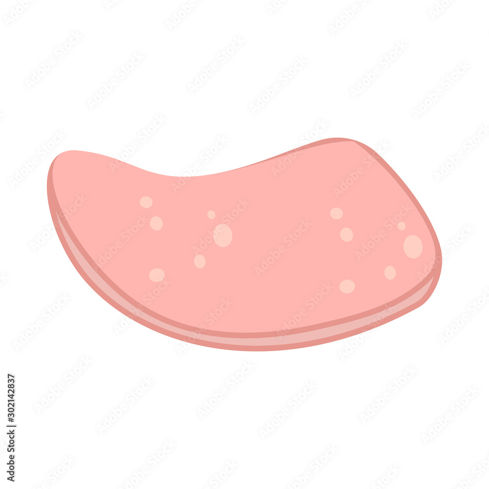 Vector design of sausage and cutlet sign. Graphic of sausage and sausage stock vector illustration. Vector design of sausage and cutlet sign. Graphic of sausage and sausage stock vector illustration.