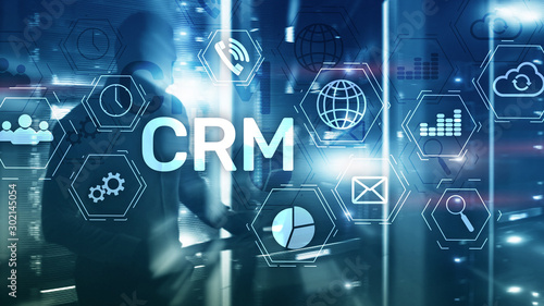 Business Customer CRM Management Analysis Service Concept. Relationship Management.