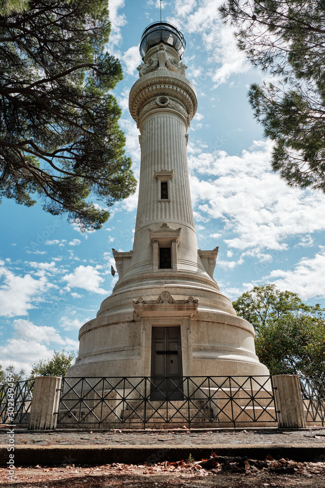 Rome, Italy, Yanicula Hill and Argentine Lighthouse