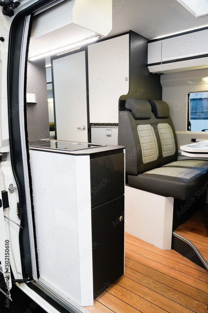 motorhome rv vehicle interior view passenger seat motorhome rv vehicle interior view passenger seat