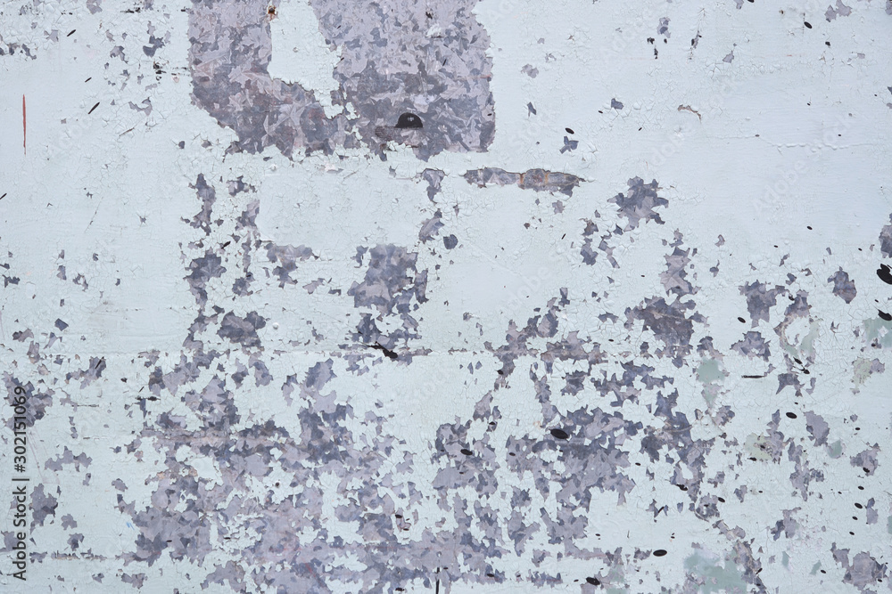 Fototapeta premium 錆びとペイントの剥がれ