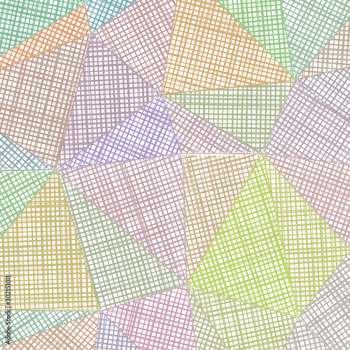 Hand-drawn pencil background. Marker hatching background. Alive pencil sketch with colorful strokes. Fine vector illustration.