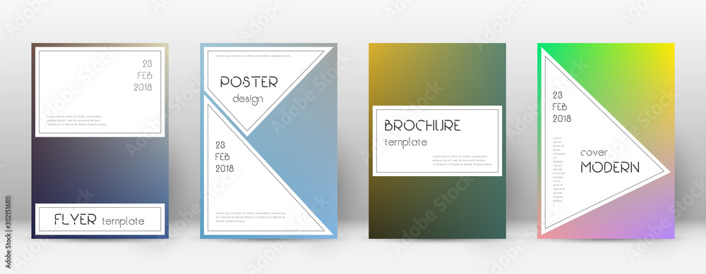 Flyer layout. Stylish unique template for Brochure Flyer layout. Stylish unique template for Brochure