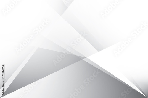 Abstract geometric white and gray color background. Vector, illustration.