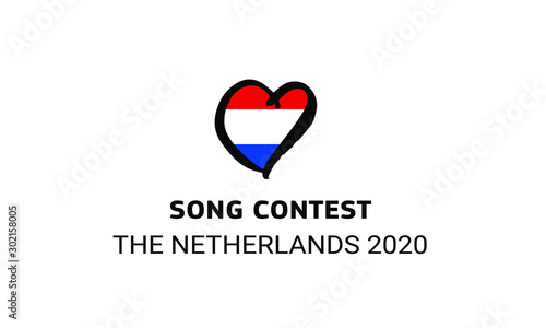 Song contest in Europe, 2020, vector