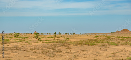 fata morgana on desert island