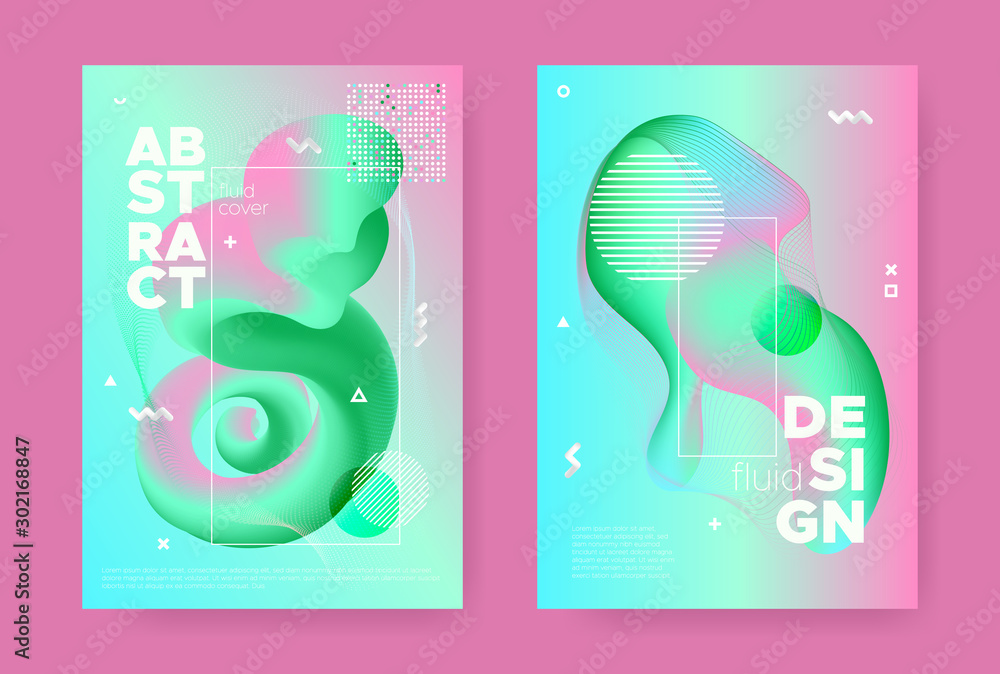 Vector Abstract Geometric Elements. 70s or 80s Vector Abstract Geometric Elements. 70s or 80s