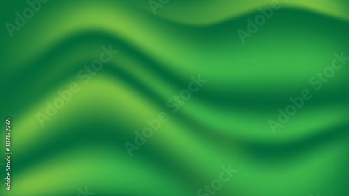 Green gradient mesh background for beauty, cosmetics, spa. eco wave background. Cover design. vector illustration